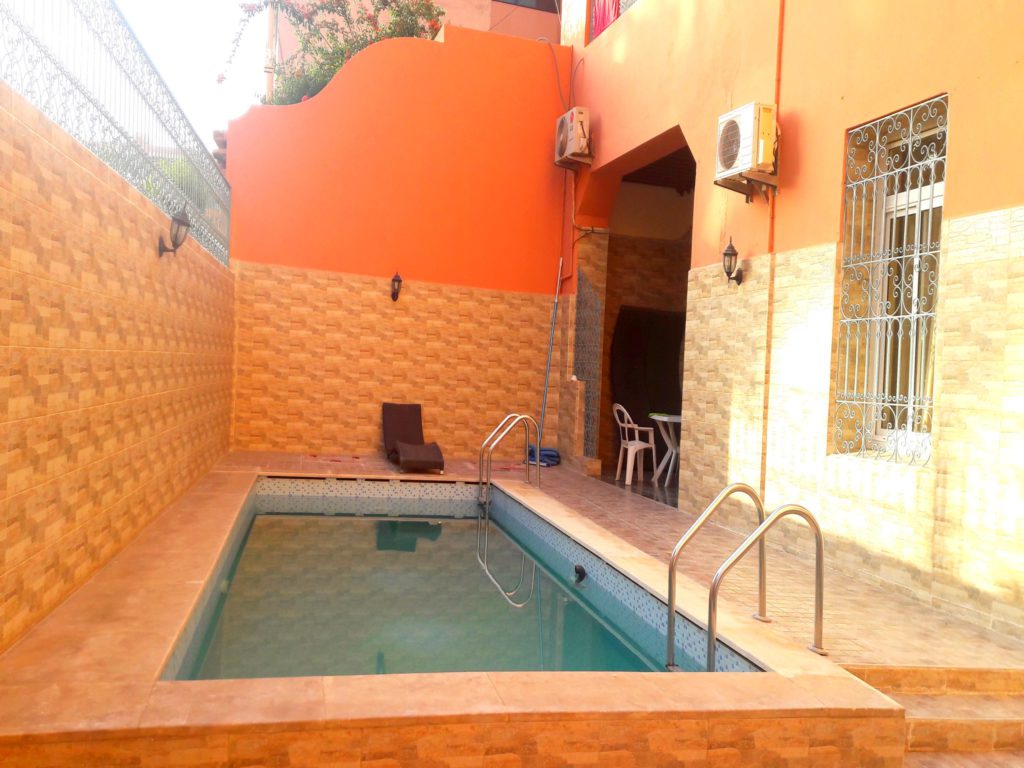 Piscine Marrakech Gueliz pour vacances