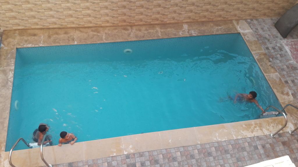 Location de vacances   à Guéliz avec piscine
